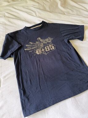 C.P. Company Navy Blue Graphic Short Sleeve Tee